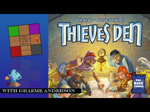 Thieves Den angol nyelvű társasjáték