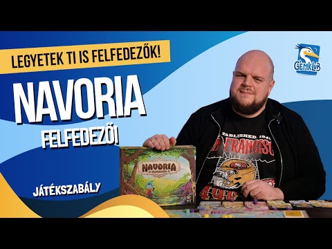 Navoria felfedezői magyar nyelvű társasjáték