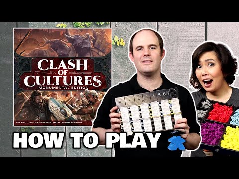 Clash of Cultures: Monumental Edition magyar nyelvű társasjáték