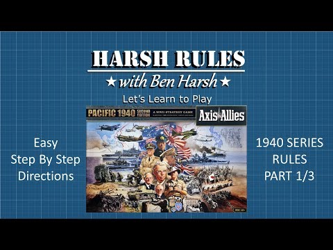 Axis & Allies Pacific 1940 Second Edition angol nyelvű társasjáték