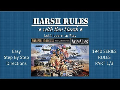 Axis & Allies Pacific 1940 Second Edition - angol nyelvű társasjáték