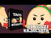Taco vs Burrito szabálymagyarázó videója mely részletesen és látványosan mutatja be a játékot.
