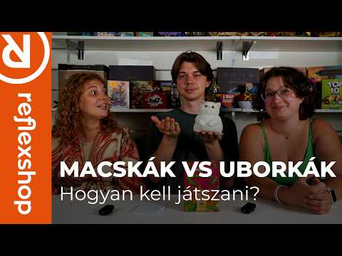 Macskák vs. uborkák magyar nyelvű társasjáték