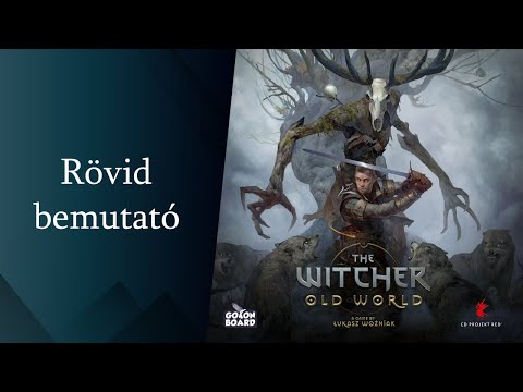 The Witcher Óvilág magyar nyelvű társasjáték