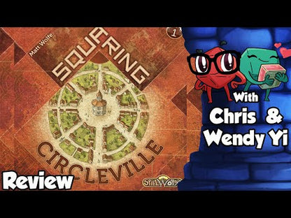 Squaring Circleville (Kickstarter Edition) - Angol nyelvű társasjáték