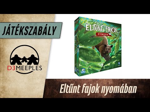 Eltűnt fajok nyomában, magyar nyelvű társasjáték