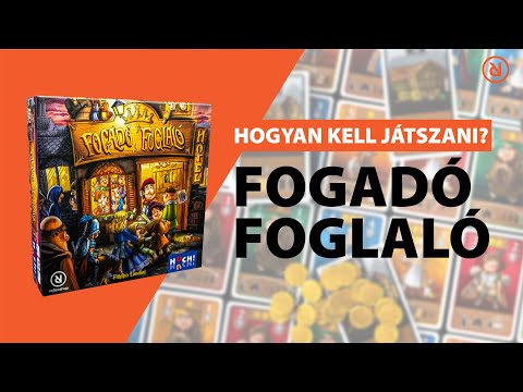Fogadófoglaló magyar nyelvű társasjáték