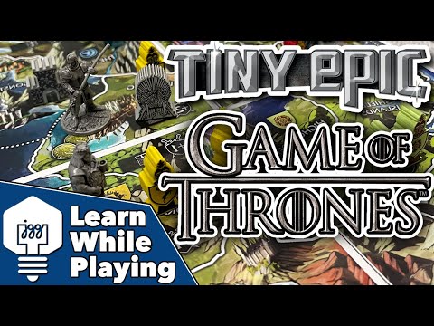 Tiny Epic Game of Thrones angol nyelvű társasjáték