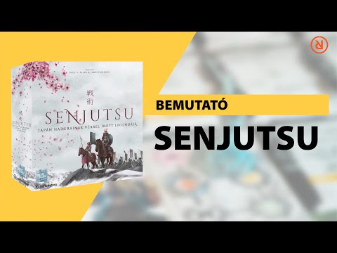 Senjutsu: Japán hadurainak vérrel írott legendája társasjáték bemutato video