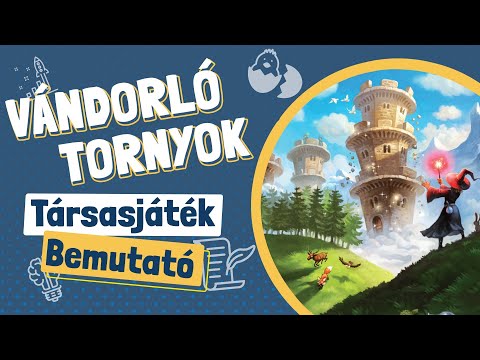 Vándorló tornyok magyar nyelvű társasjáték