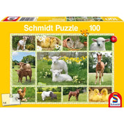 A farm állatai 100 darabos Schmidt Puzzle