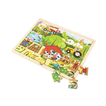 Farm, 48 darabos Viga puzzle