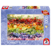 Puzzle Schmidt Gyümölcskoktél – 1000 darabos puzzle doboza színpompás, friss gyümölcsökkel teli képpel.