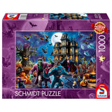 Puzzle Schmidt: Halloween éjszakája, 1000 darabos