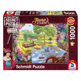 Puzzle Schmidt: J Journey, Tea a kertben, 1000 darabos