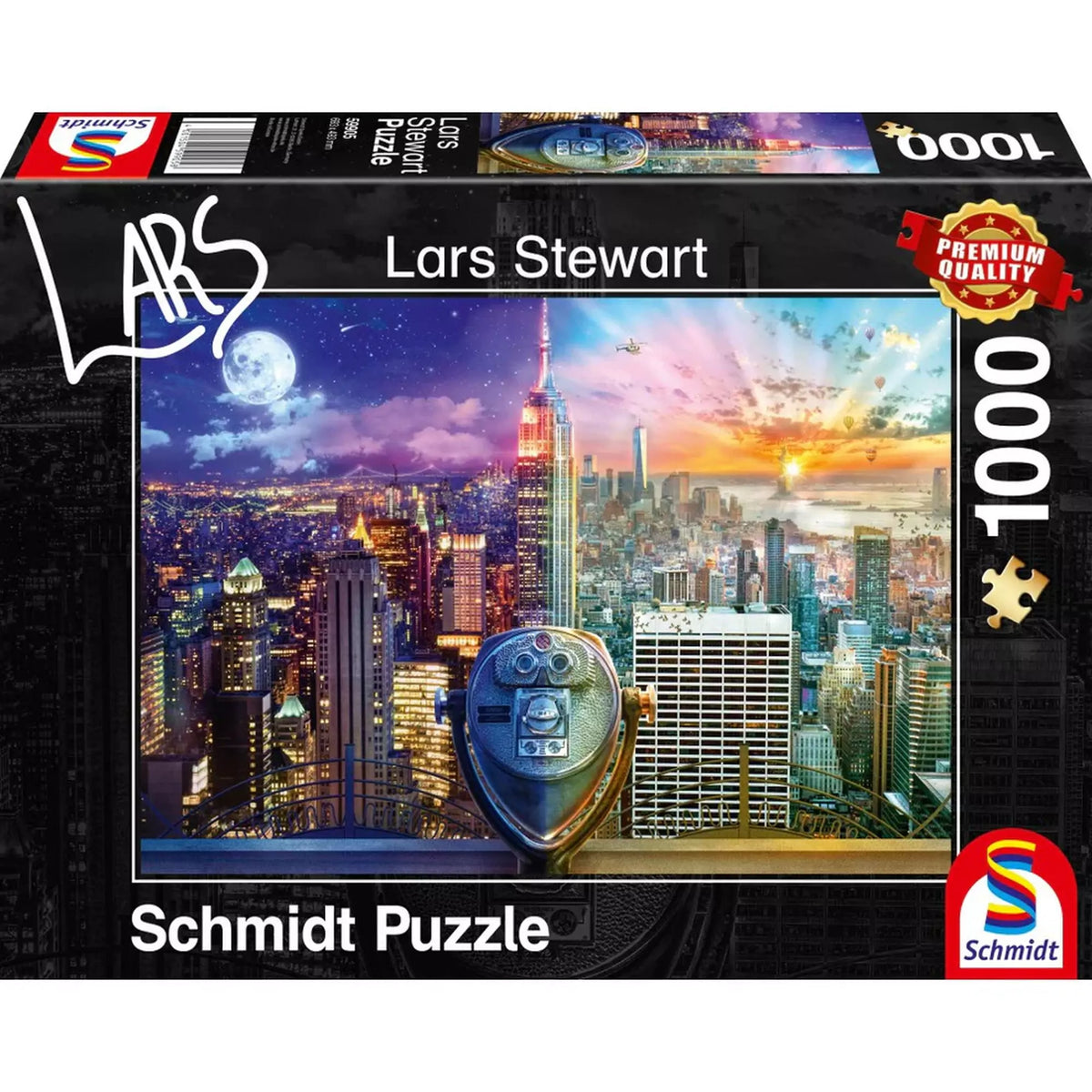 Puzzle Schmidt Lars Stewart, Night and Day: New York, 1000 darabos