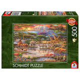 Puzzle Schmidt Paradise under Mount Kilimanjaro, 500 darabos