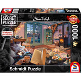 Puzzle Schmidt: Steve Read, In the holiday house, 1000 piese