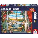 Puzzle Schmidt: Terrace in Paris 1000 piese