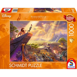 Puzzle Schmidt: Thomas Kinkade – Disney – Regele Leu, 1000 de piese