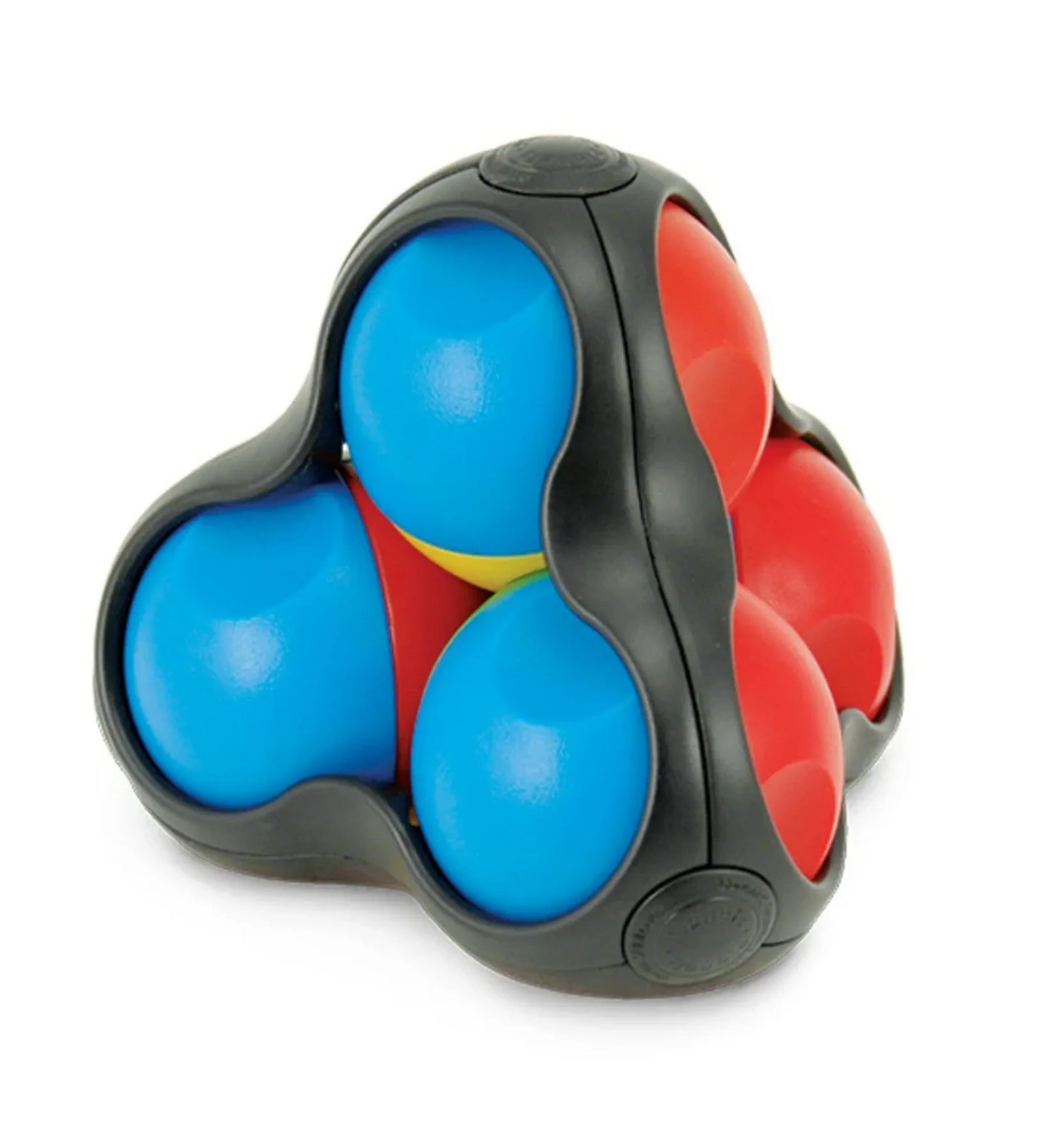 Recent Toys Planets 3D logikai kirakó, színes bolygógömbökkel ellátott ügyességi játék fehér háttéren, különleges térbeli fejtörő.