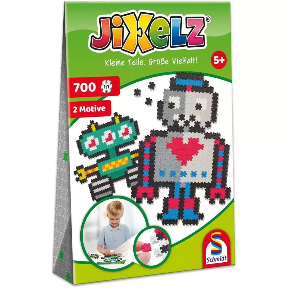 Puzzle Jixelz: Robot, 700 darabos