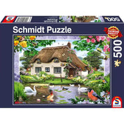 Puzzle Schmidt: A Romantikus Vidéki Ház, 500 darabos