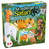 Să explorăm în safari! román nyelvű társasjáték