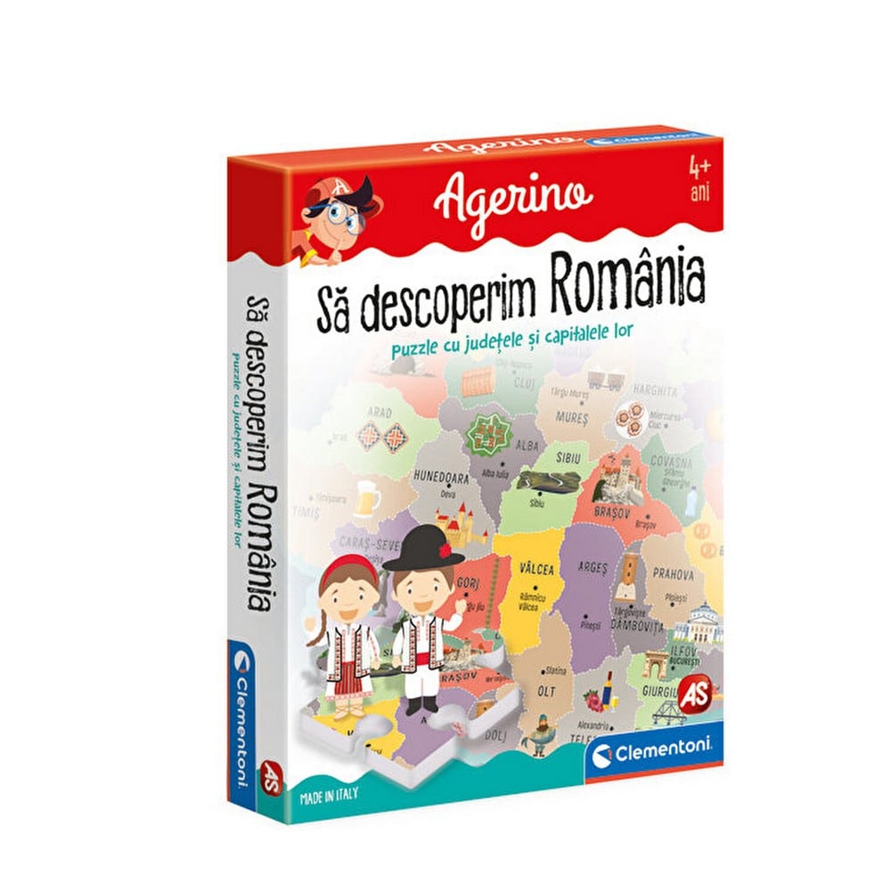 Agerino Să descoperim România - játék