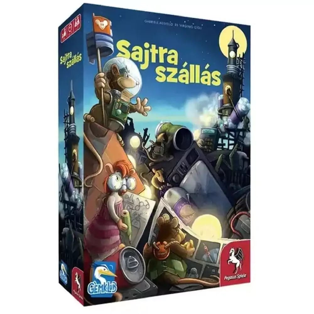 Sajtra szállás magyar nyelvű társasjáték