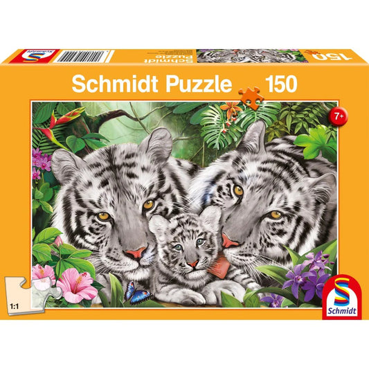 Tigris család, Schmidt Puzzle 150 darabos