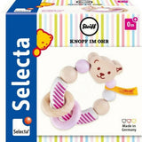 Selecta Zornăitor cu ursuleț roz Steiff