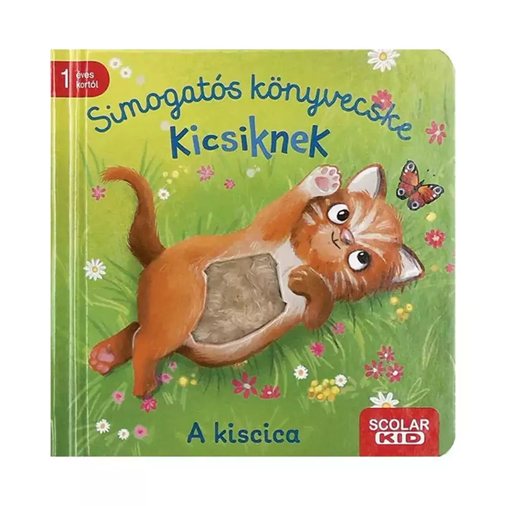 Simogatós könyvecske kicsiknek – A kiscica