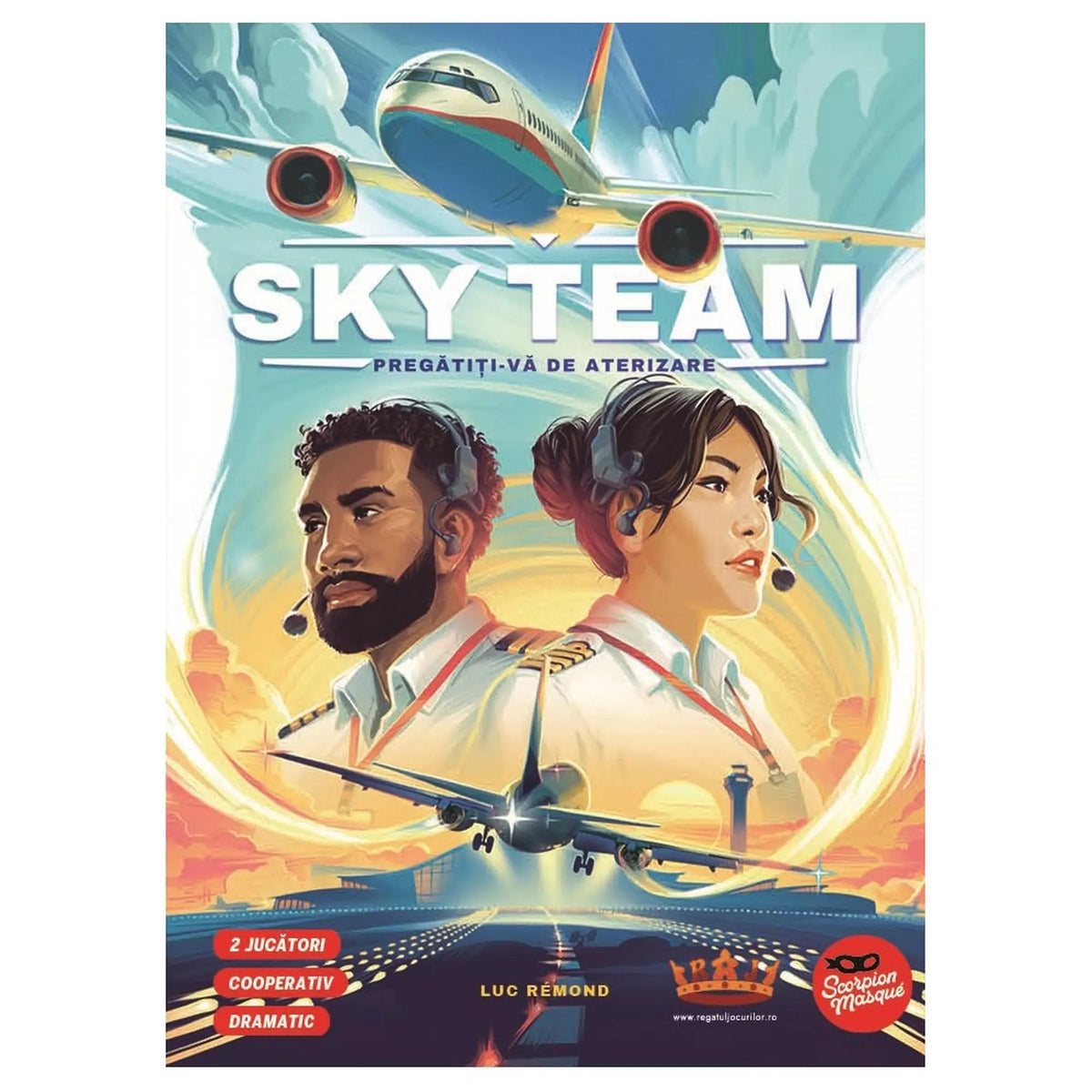 Sky Team román nyelvű társasjáték