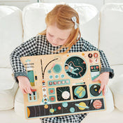 Űrállomás, prémium fából Space Station TL8314