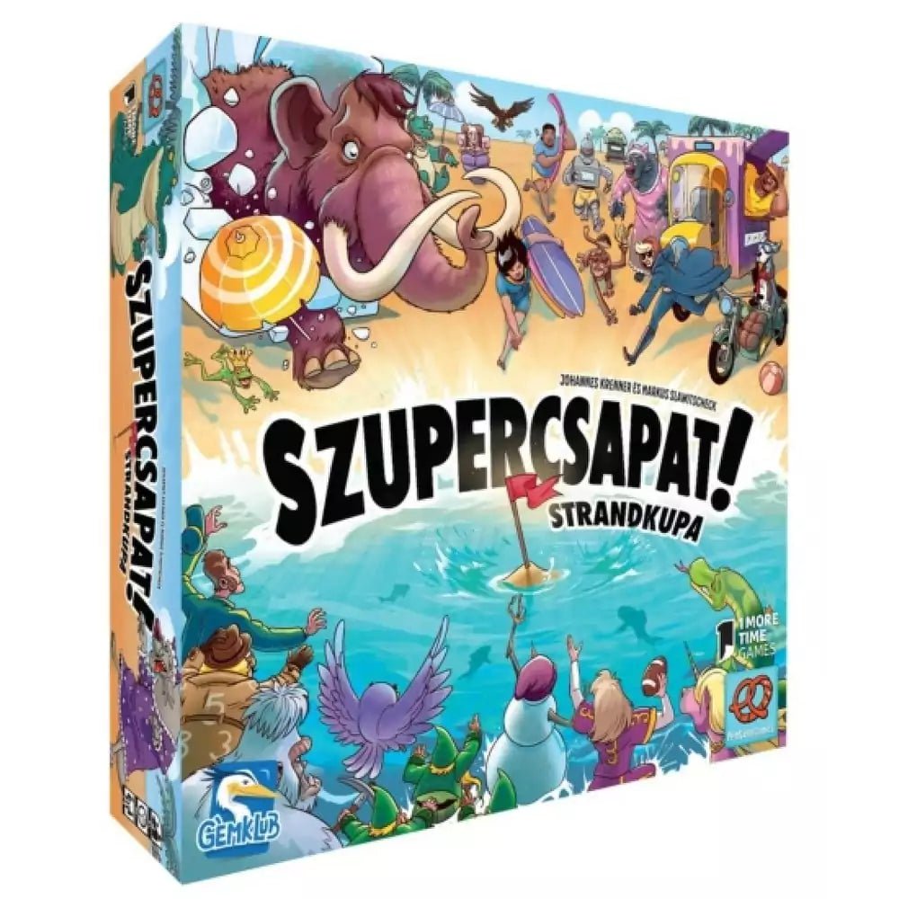 A Szupercsapat! Strandkupa, magyar nyelvű társasjáték