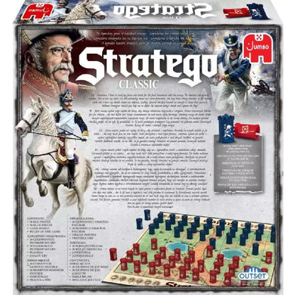 Stratego Classic társasjáték doboz háta