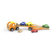 Szállító teherautó 4 autóval Viga Toys