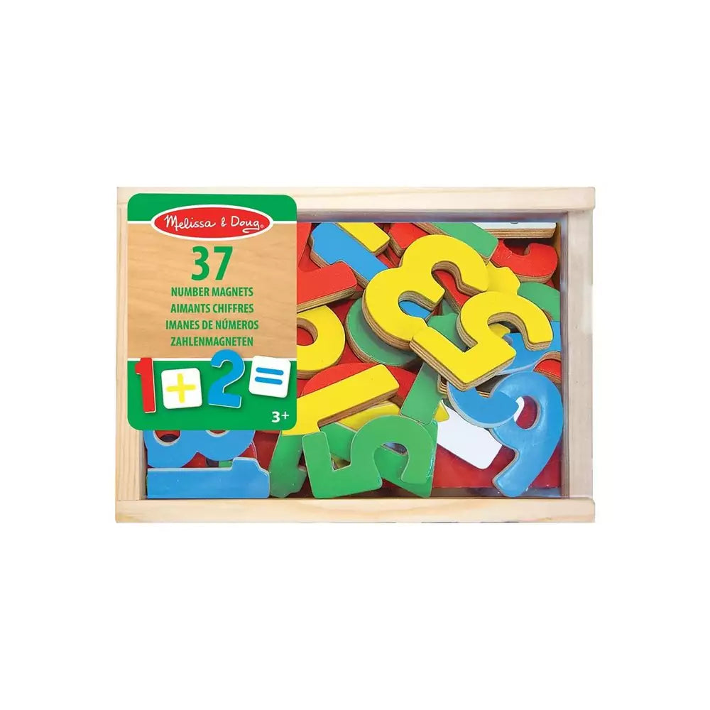 Melissa & Doug, fa készségfejlesztő játék, mágneses számok