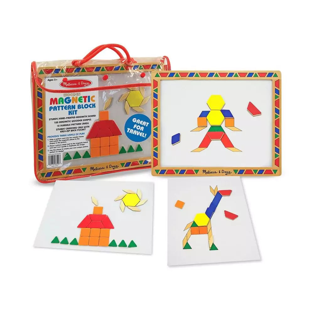 Melissa & Doug Készségfejlesztő játék, Színes mágneses kirakó