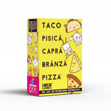 Taco Pisică Capră Branză Pizza román nyelvű társasjáték