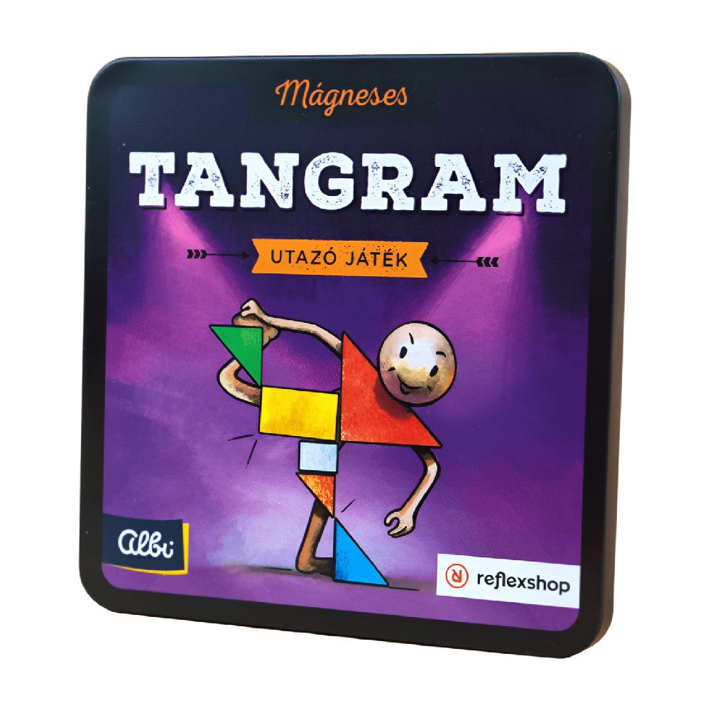 Tangram - mágnese utazó játék magyar nyelvű társasjáték