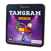 Tangram - mágnese utazó játék magyar nyelvű társasjáték