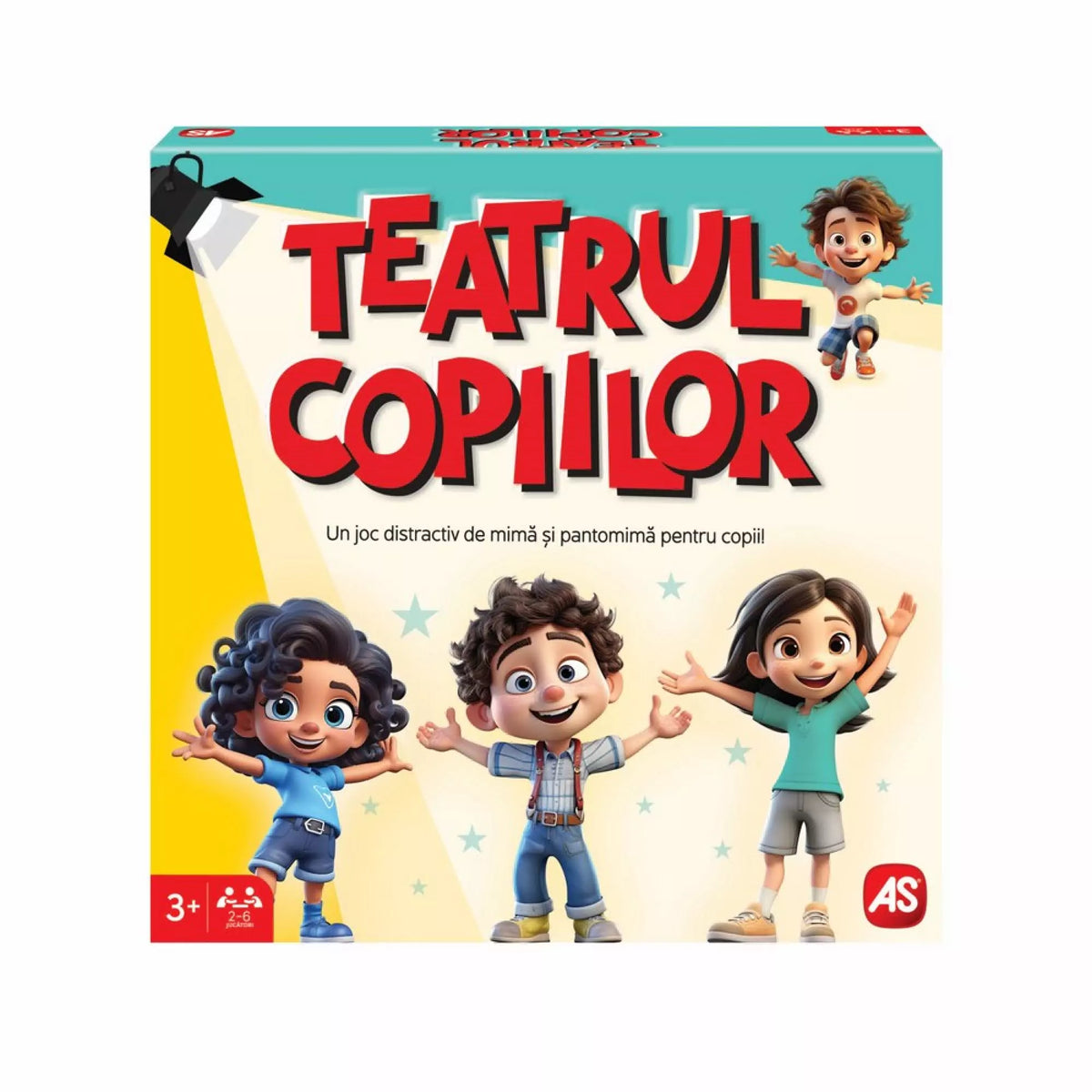 Teatrul copiilor, román nyelvű társasjáték