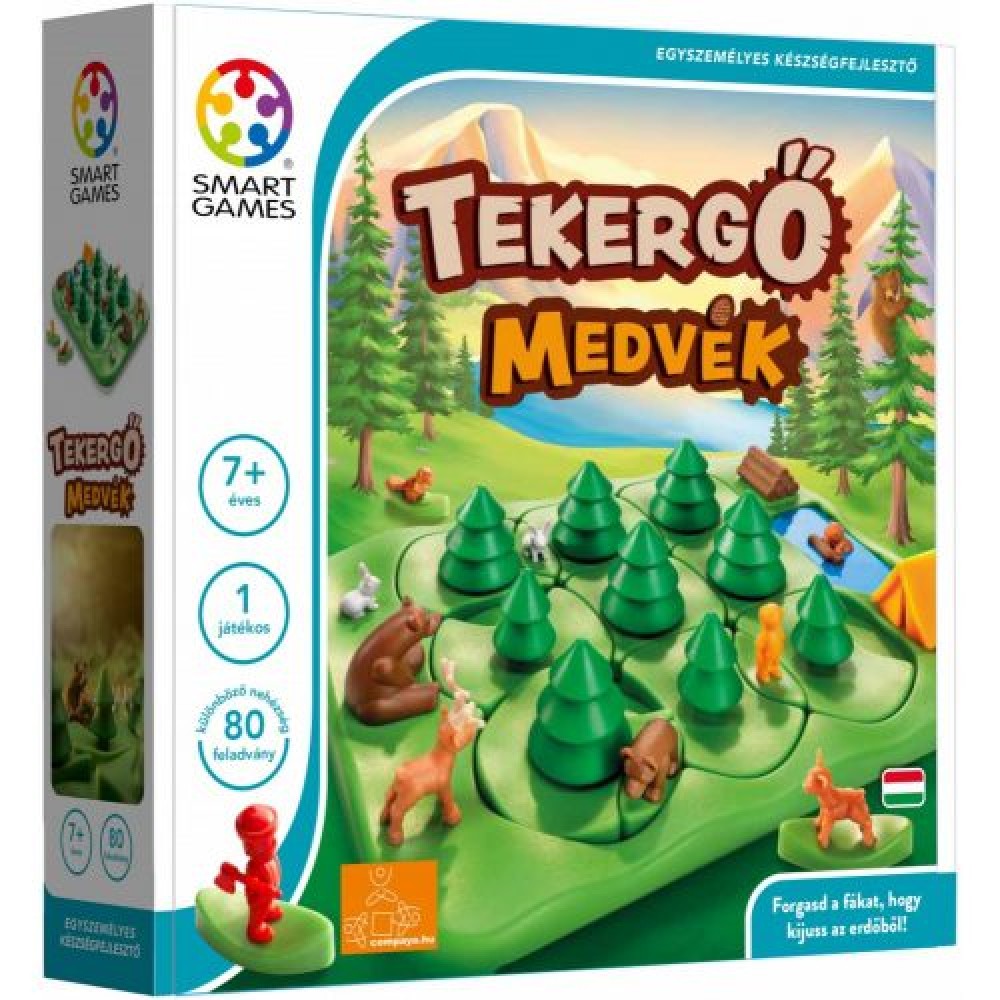 Tekergő Medvék Smart Games, Logikai játék