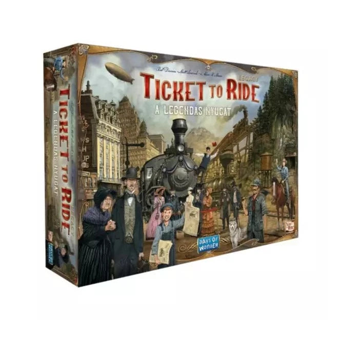 Ticket to Ride Legacy – A legendás nyugat doboz