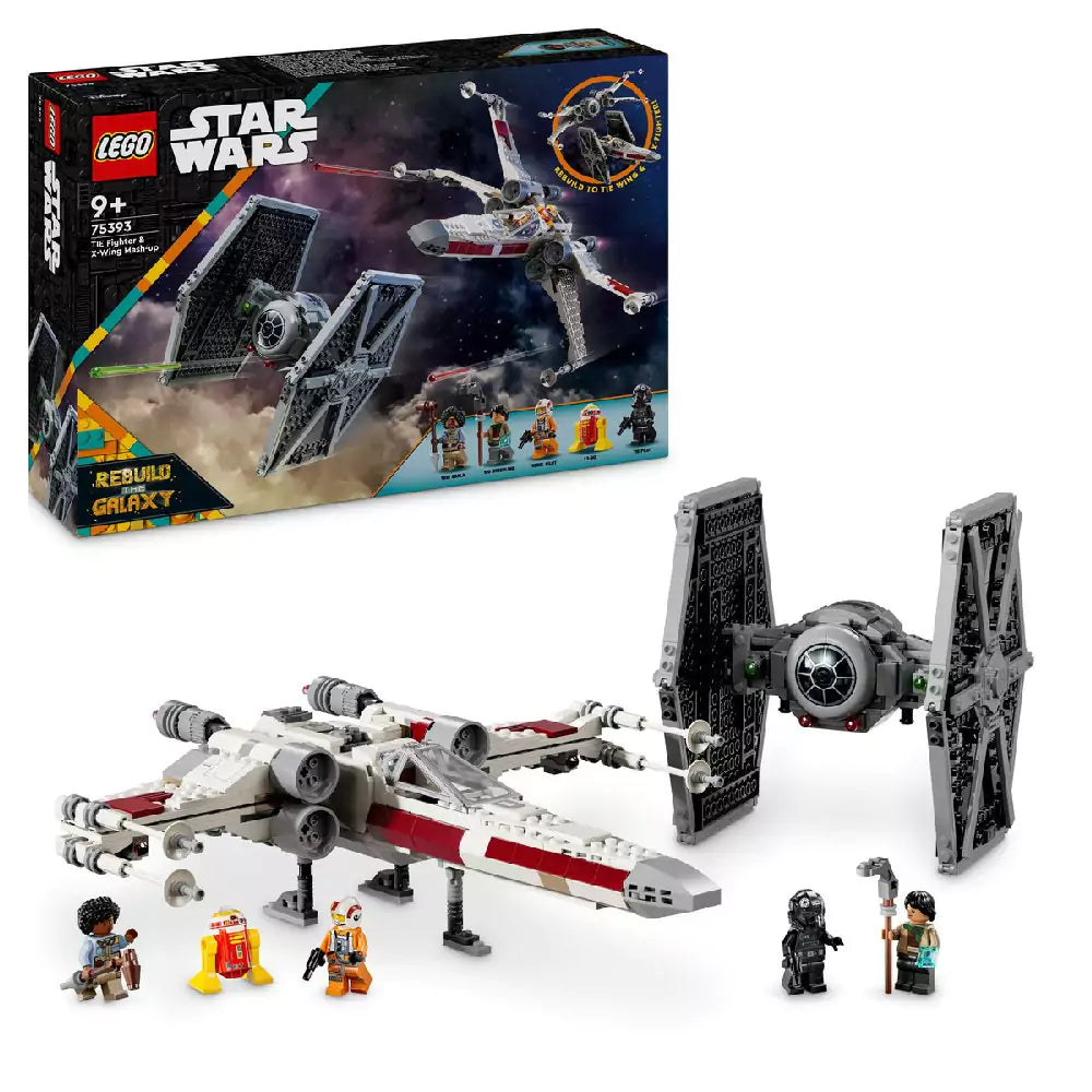 Lego Star Wars TIE Fighter és X-Wing mix 75393