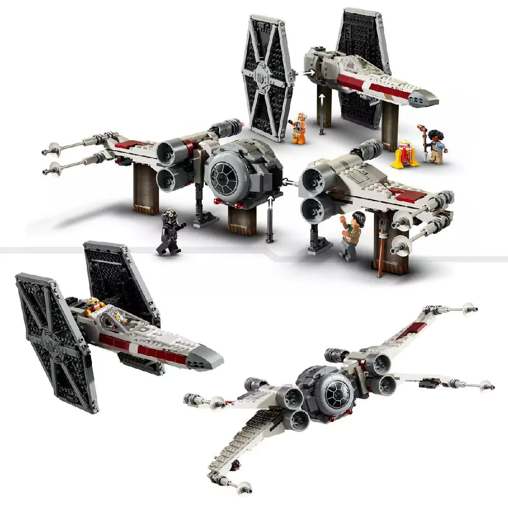 Lego Star Wars TIE Fighter és X-Wing mix 75393