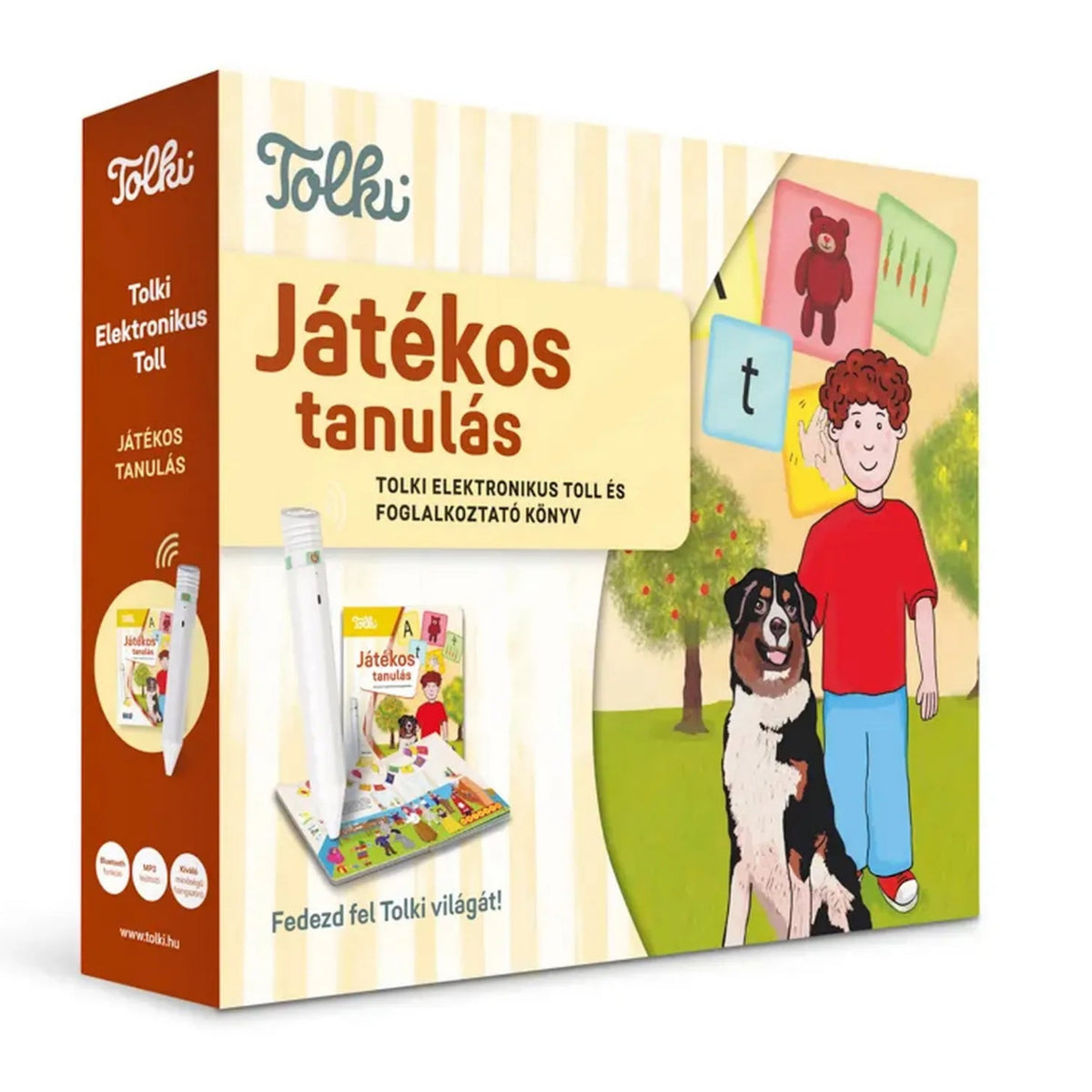 Tolki Játékos tanulás szett (könyv+toll) új kiadás