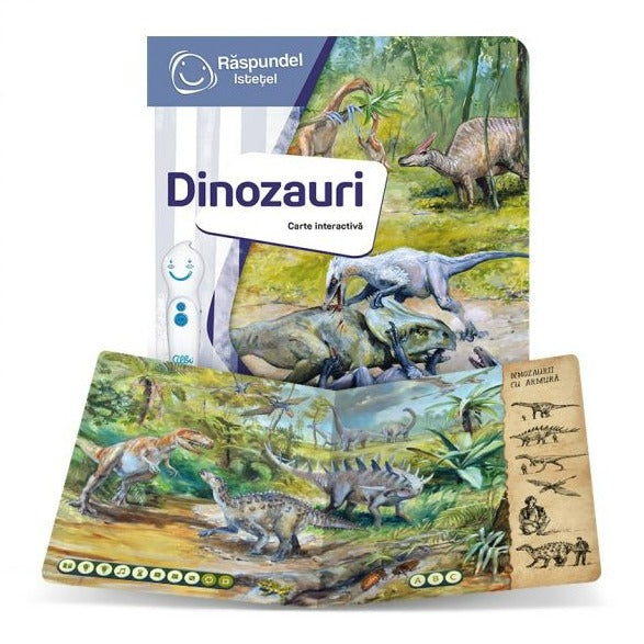 Răspundel Istețel - Carte Dinozauri - könyv